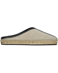 Totême Beige 'The Espadrille' Slippers Ecru