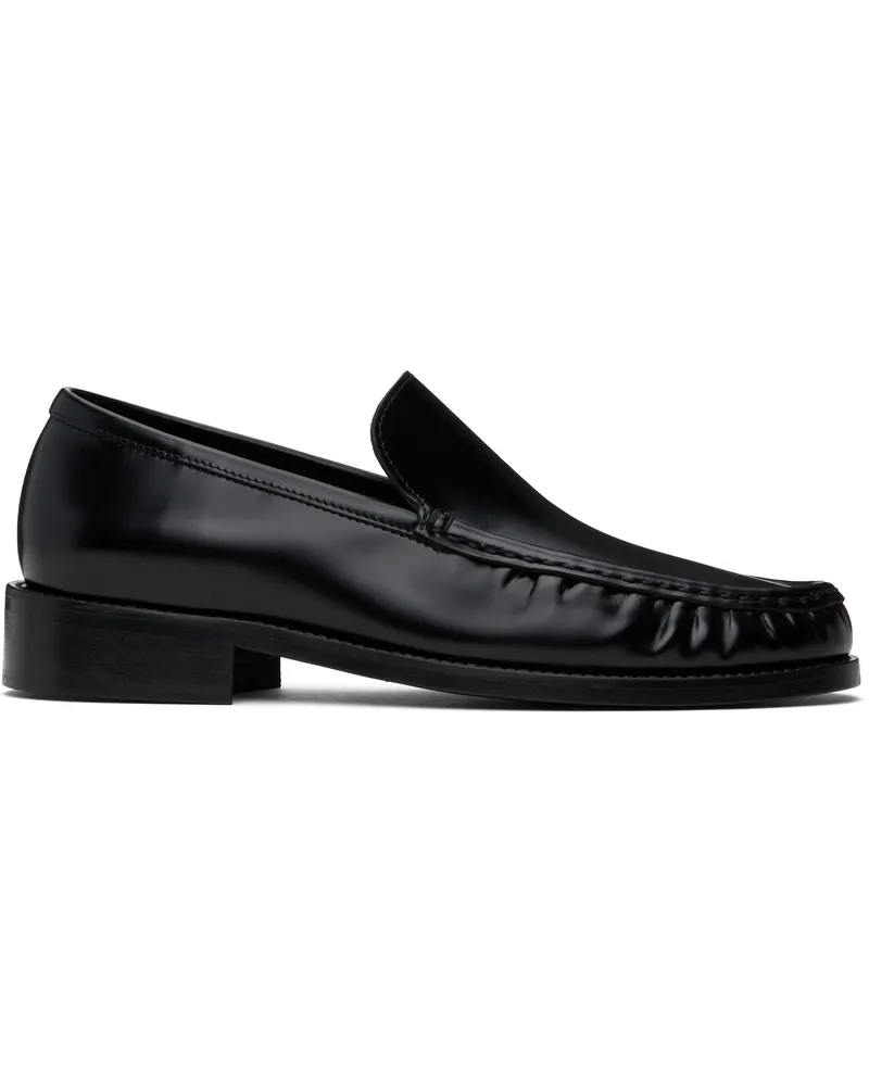 Acne Studios Black Leather Loafers 900