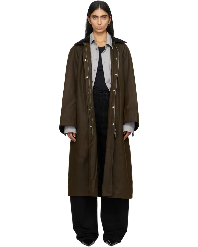 Totême Brown Country Coat Bark