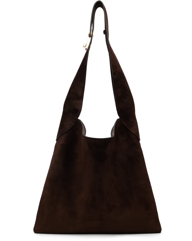 Gabriela Hearst Brown Small Tote Drb