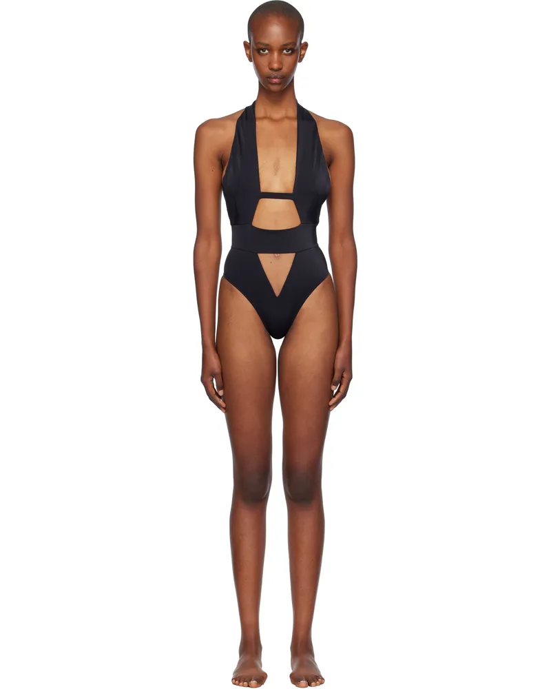 Agent Provocateur Black Anja Swimsuit 001