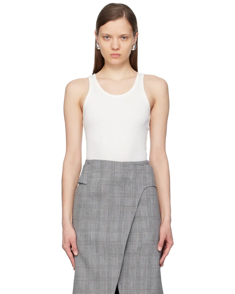 RECTO Off-White Patch Tank Top Off