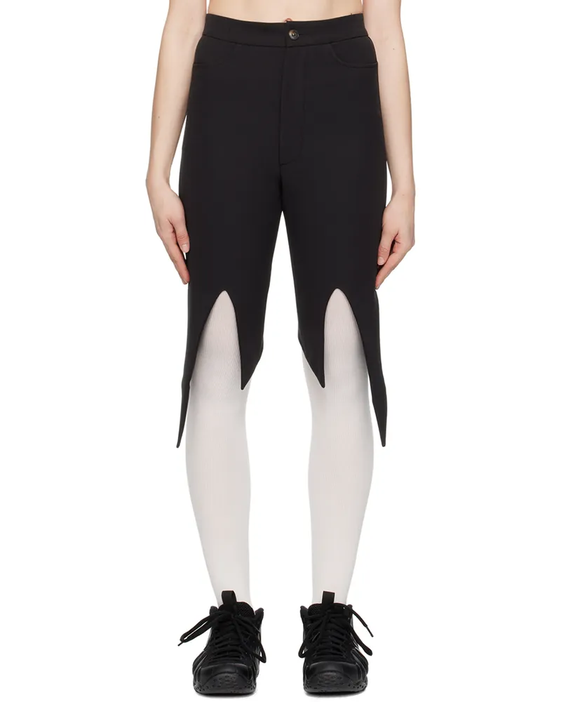 Strongthe Black Spiky Shorts Black