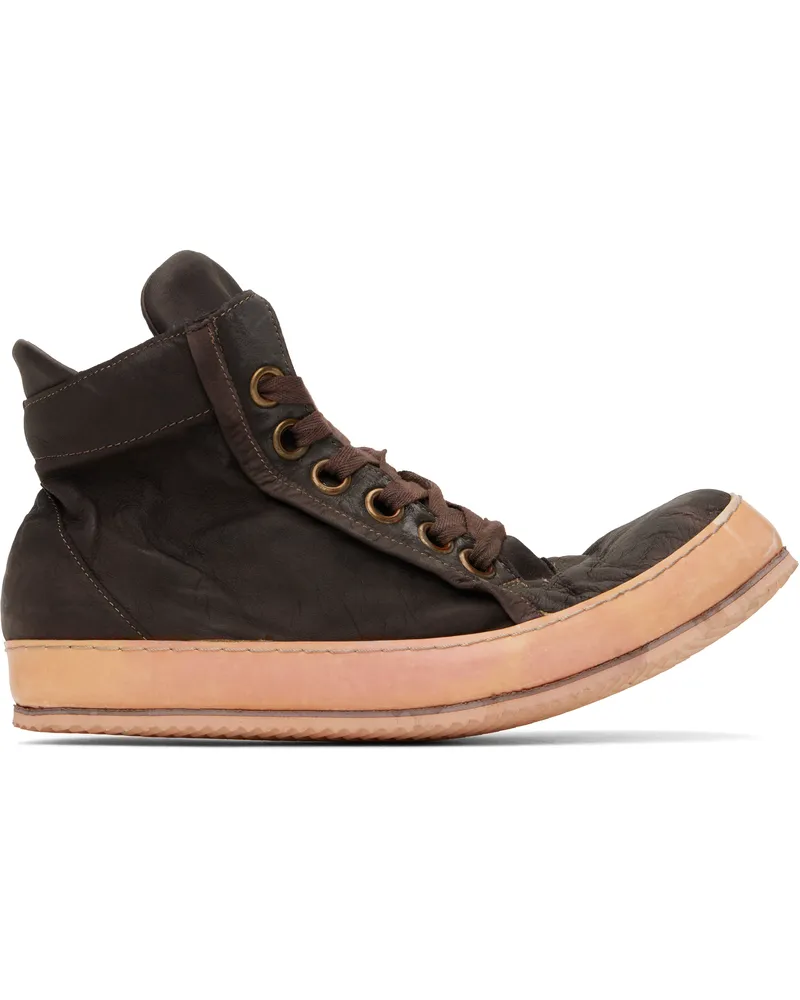 A Diciannoveventitre SSENSE Exclusive Brown Classic 019 Sneakers Grey