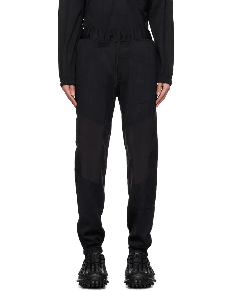 Kanghyuk Black Airbag Sweatpants Black