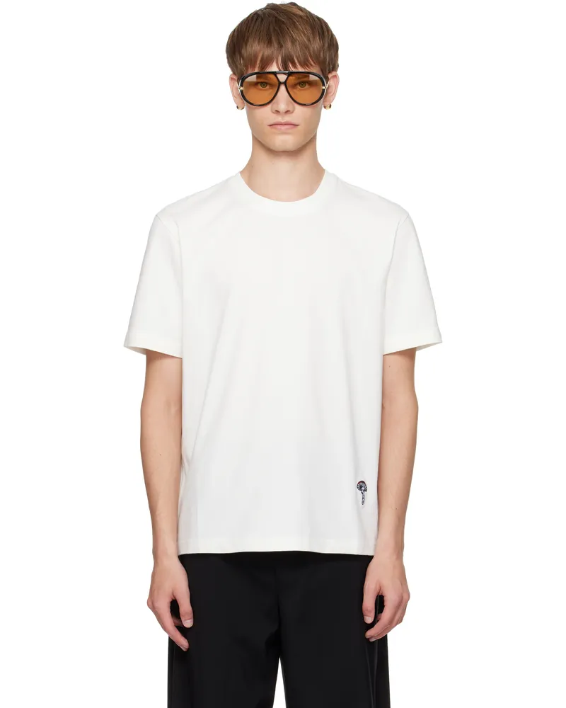 Bottega Veneta Off-White Cotton T-shirt 9071