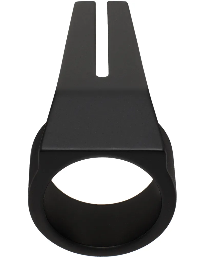 Rick Owens Black Open Trunk Ring 09
