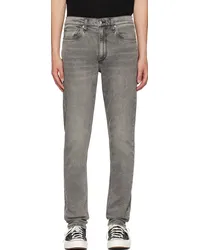 Rag & Bone Gray Fit 2 Jeans Greyson