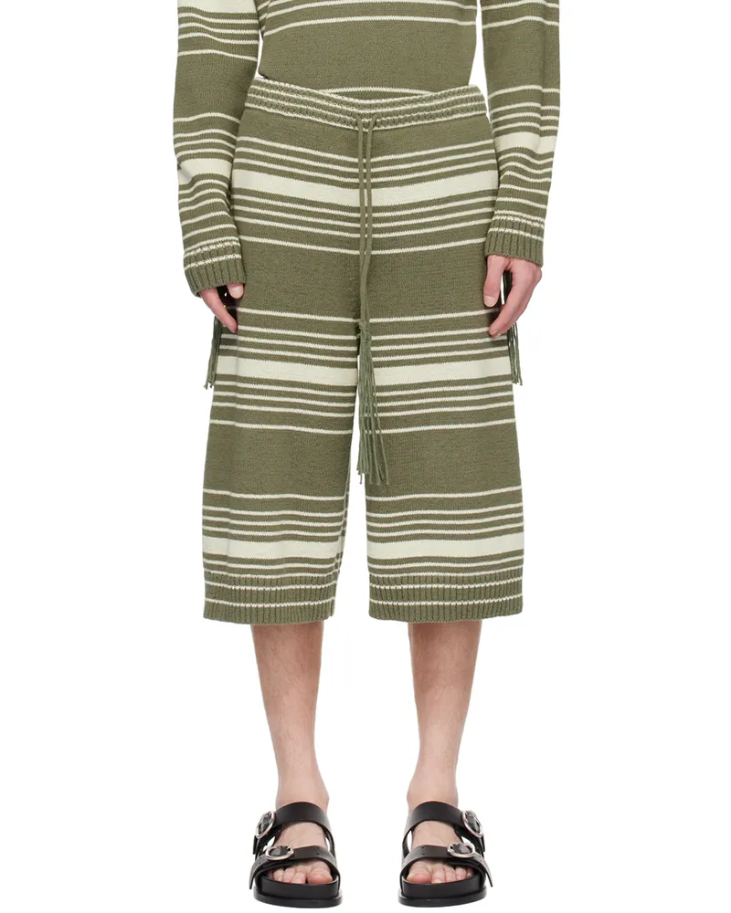 Craig Green SSENSE Exclusive Green Shorts Olive