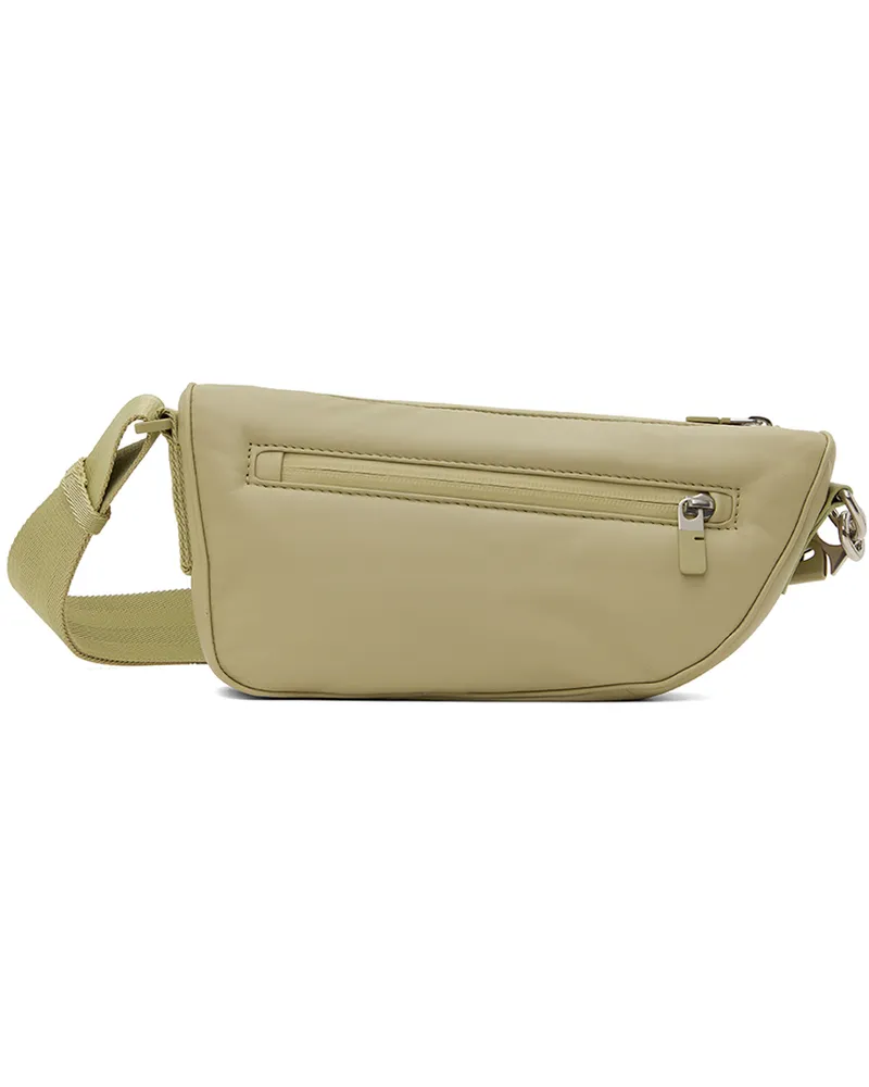 Burberry Taupe Shield Crossbody Bag Hunter