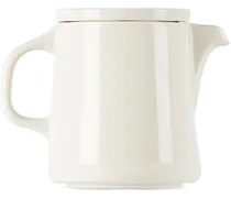White Cantine Teapot