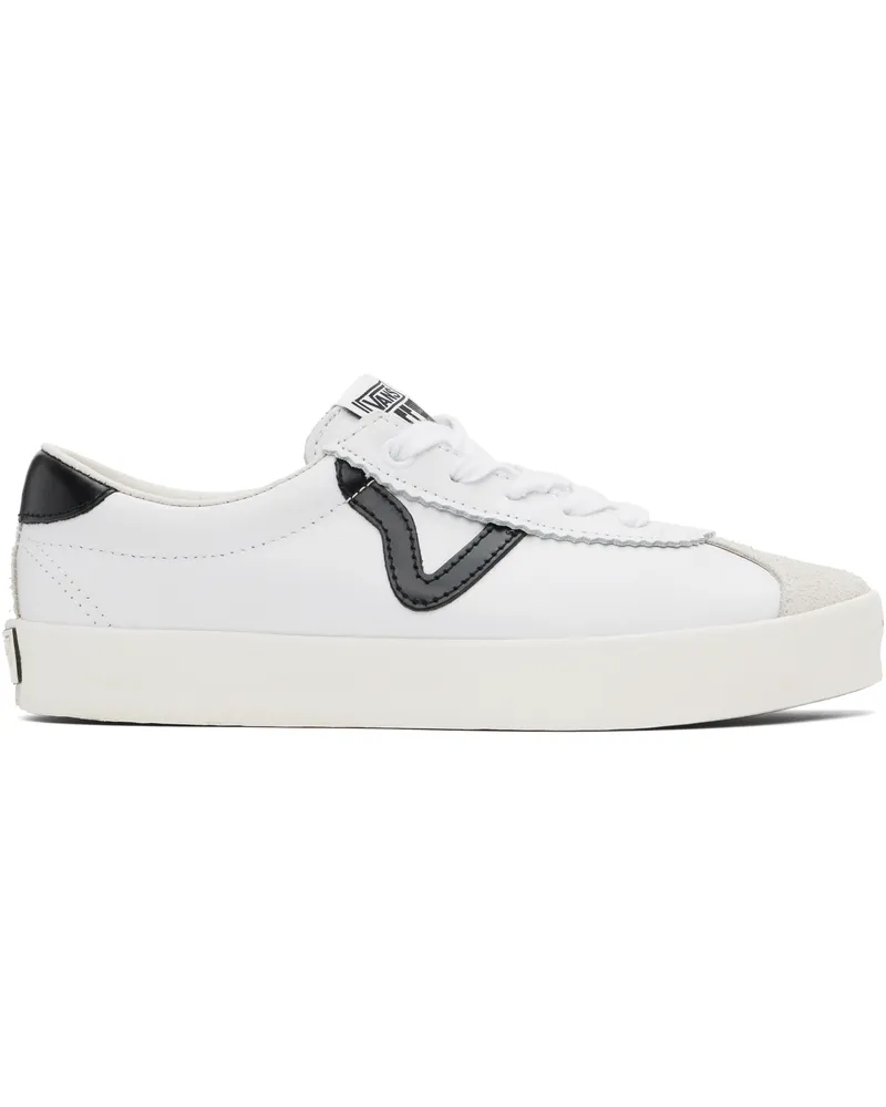 Vans White Premium Sport Low 73 Sneakers Black