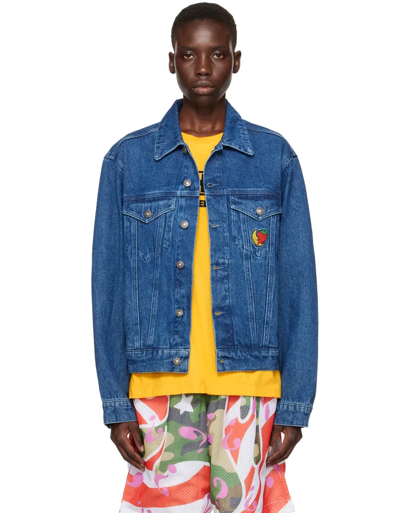 Sky High Farm Workwear Navy Perennial Denim Jacket 1