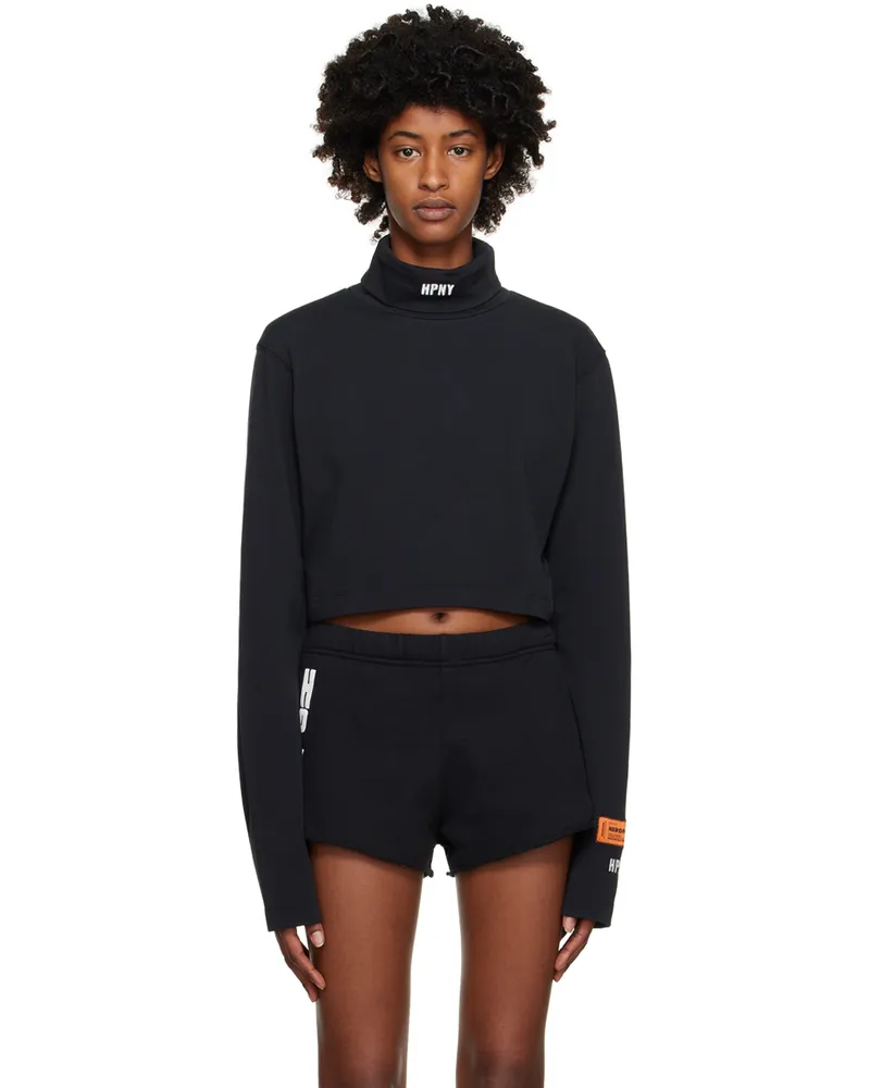 Heron Preston Black 'HPNY' Turtleneck Black