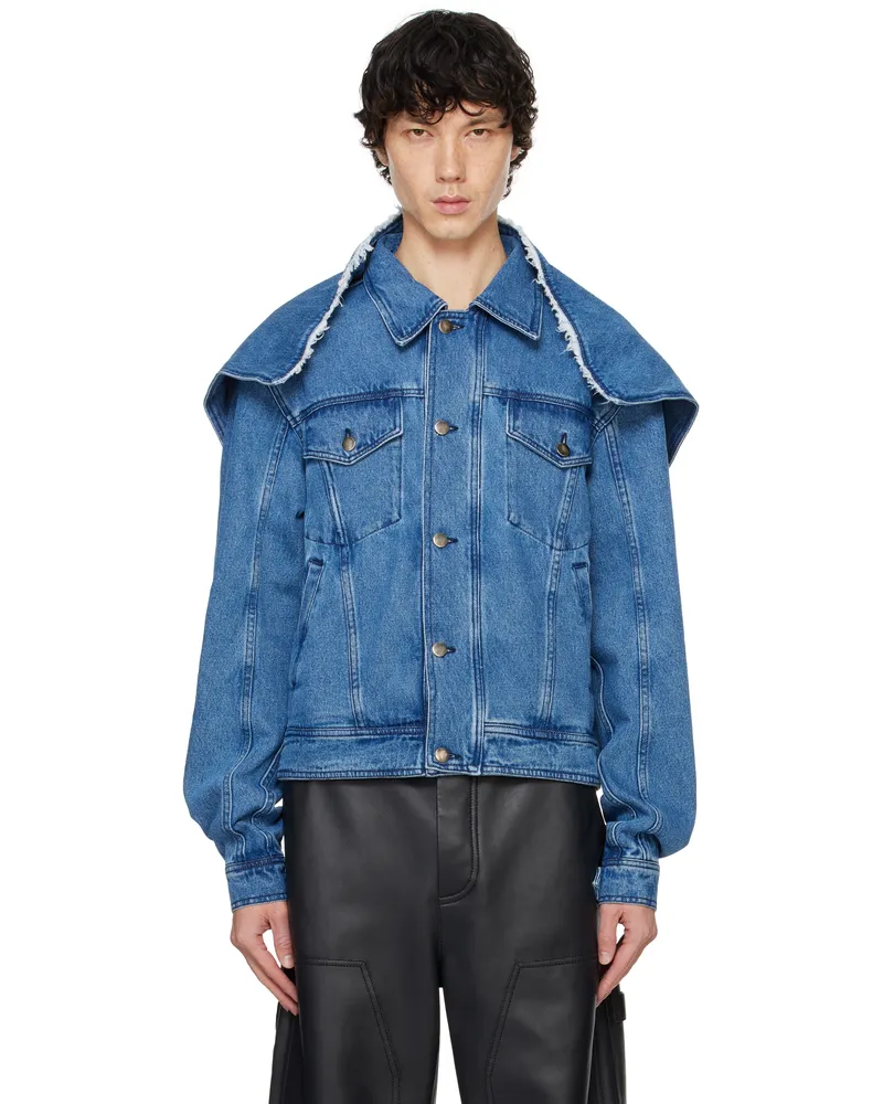 GmbH Blue Caspar Denim Jacket Blue
