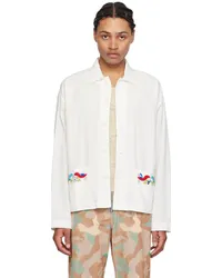 YMC Off-White PJ Shirt 10-ecru