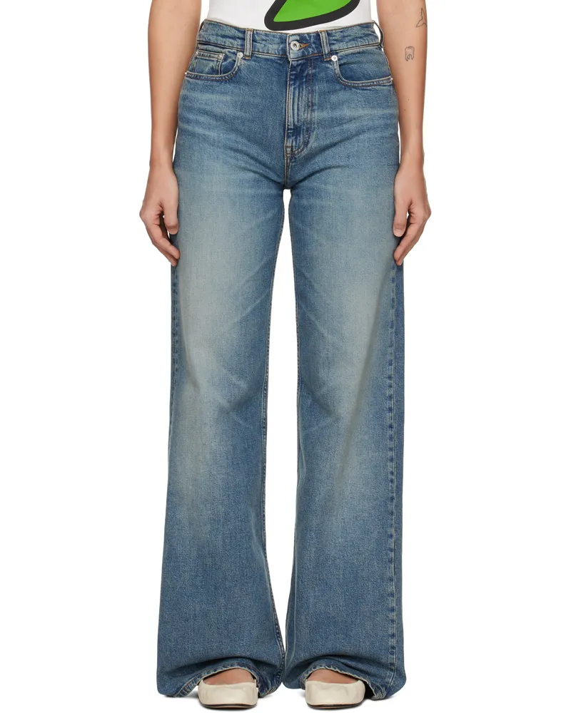Kenzo Blue Kenzo Paris Ayame Jeans Ds