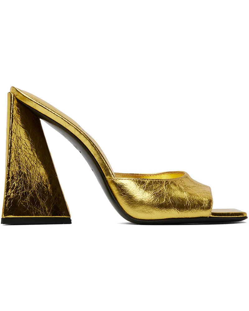 ATTICO Gold Devon Mules 022