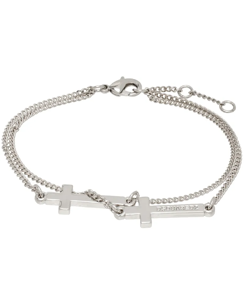 Dsquared2 Silver Jesus Bracelet F124
