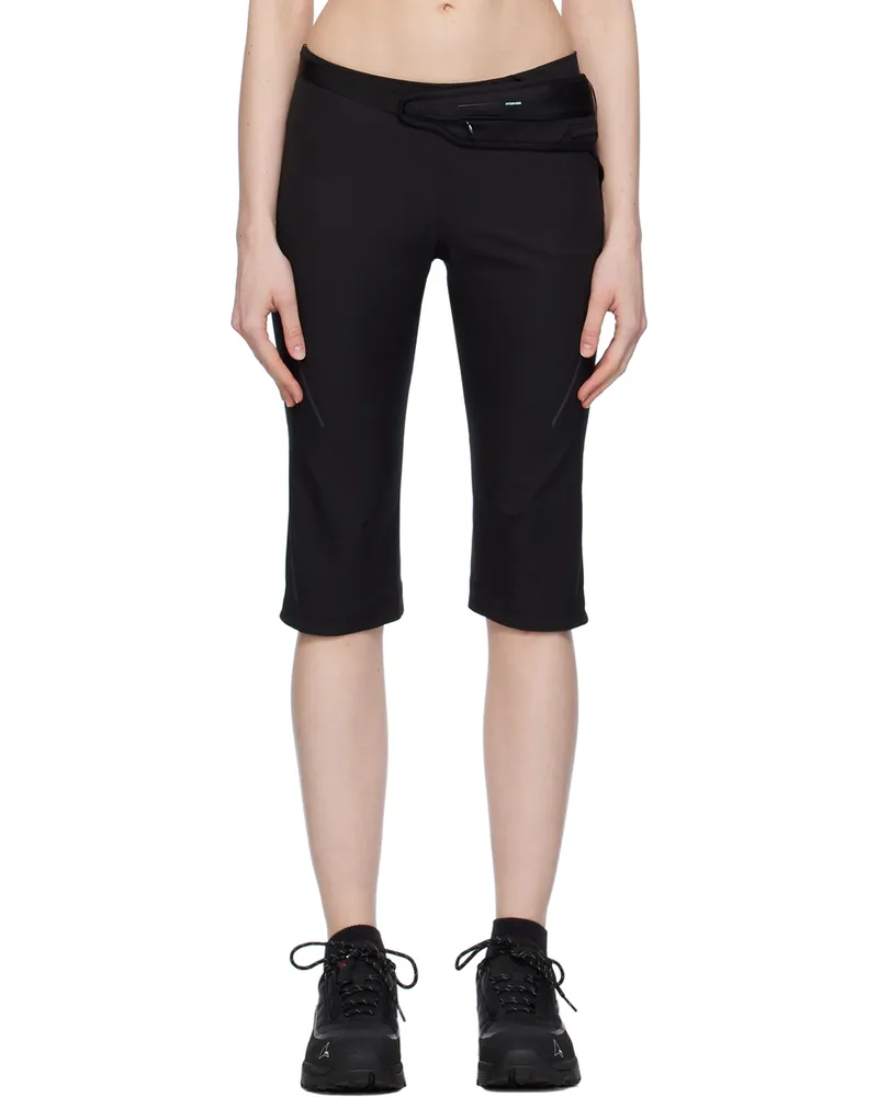 Hyein Seo Black Belted Shorts Black