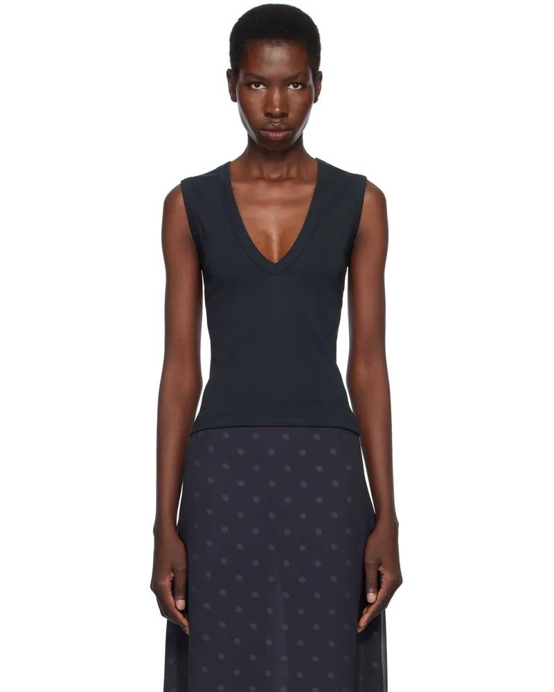 Flore Flore Navy Dewi Tank Top Navy