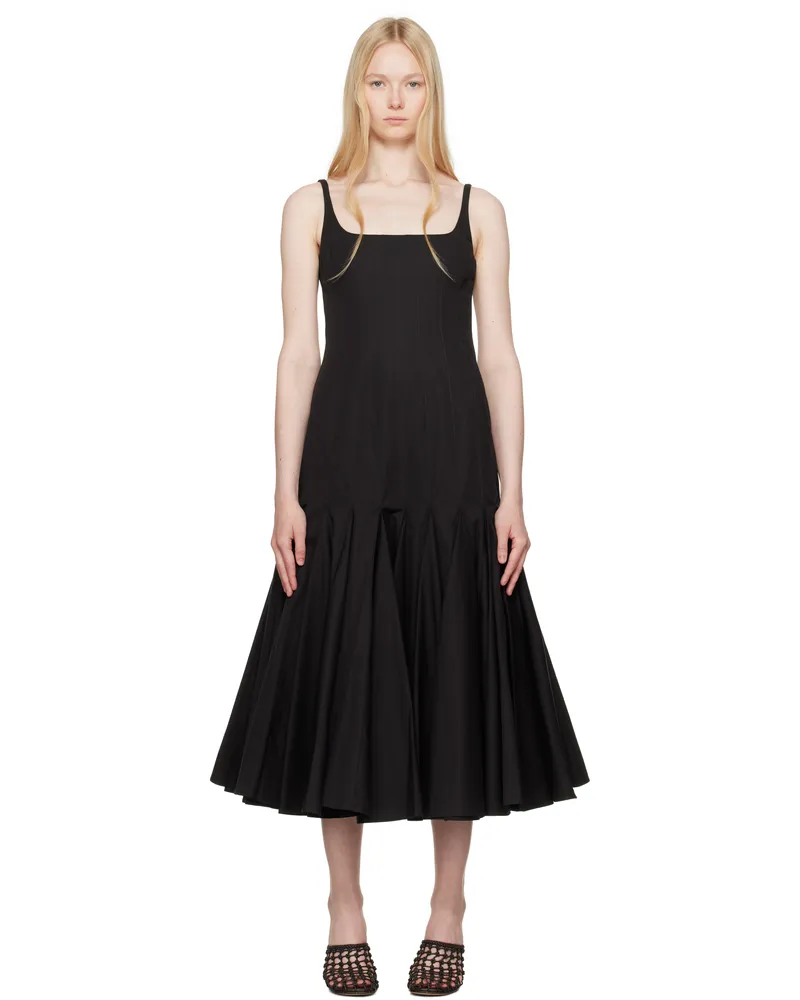 Jacquemus Black La Croisière 'The Agave' Midi Dress 990