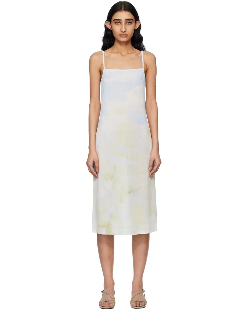 Kijun Multicolor Print Midi Dress Print