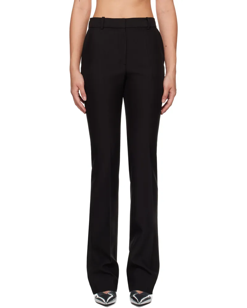 COPERNI Black Straight Tailored Trousers Black