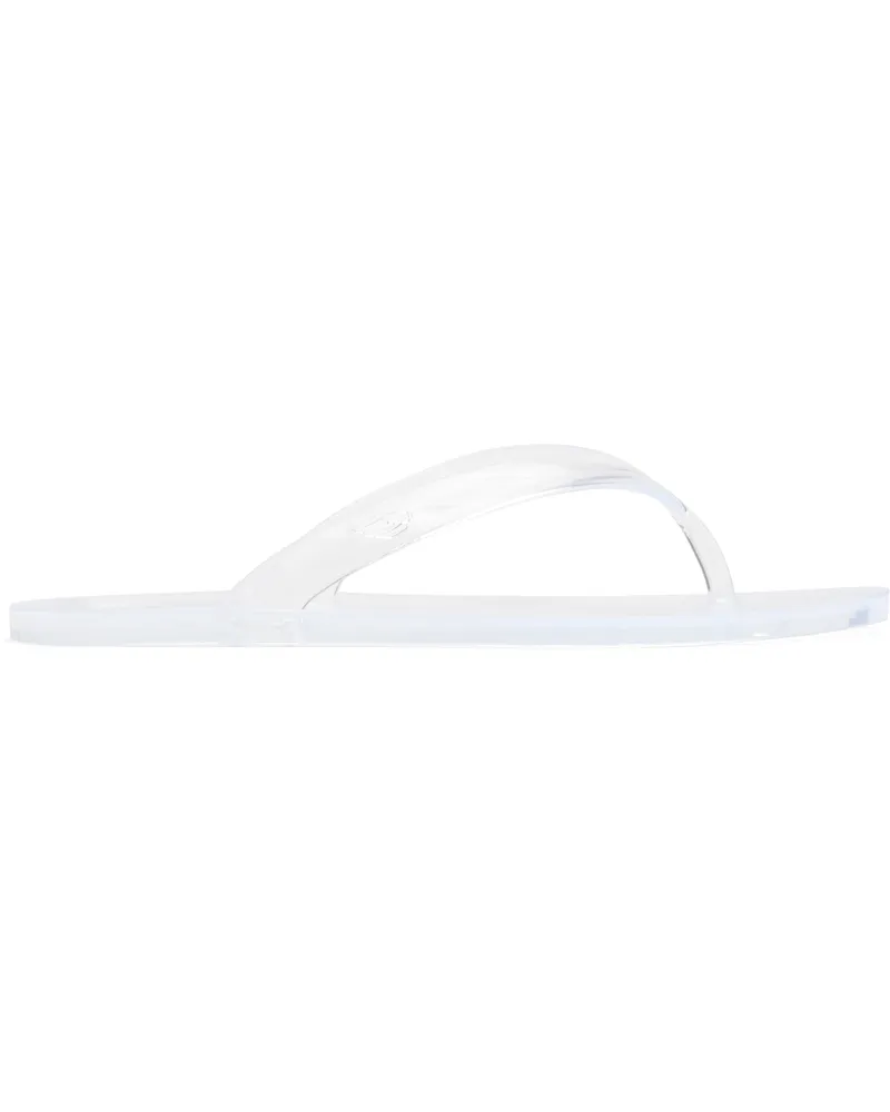 Ancient Greek Sandals Transparent Jelly Flip-Flops Clear