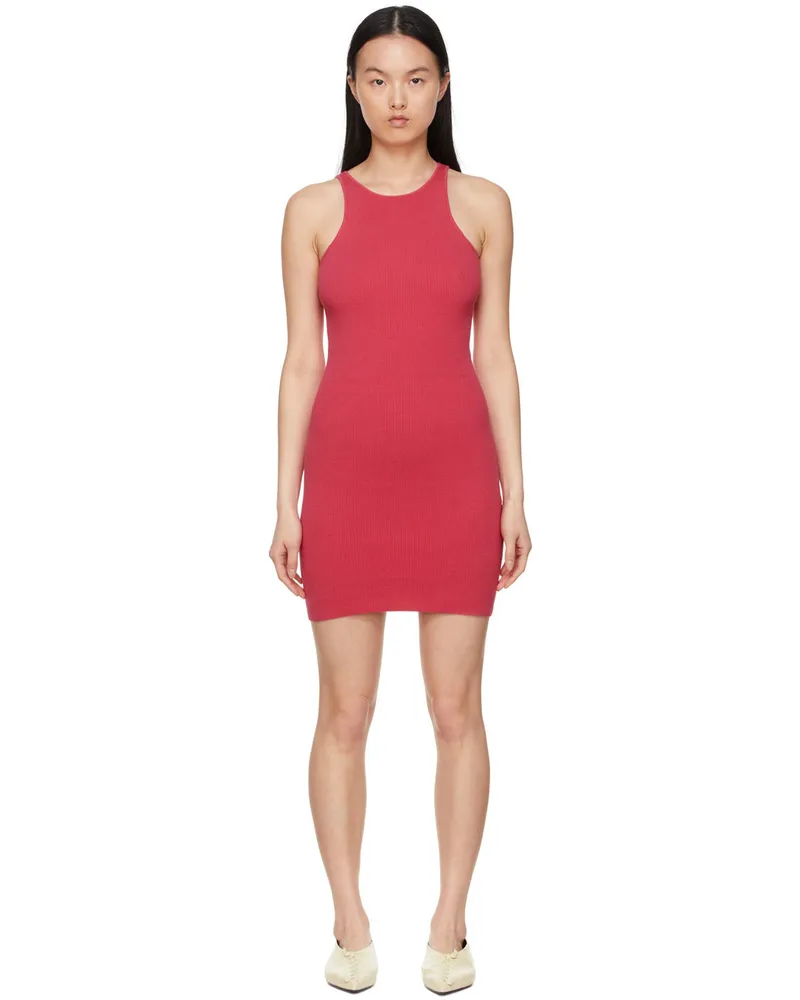 Anna Quan Pink Nikita Mini Dress Fuchsia