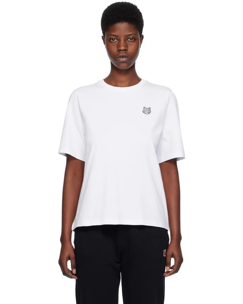 Kitsuné White Bold Fox Head T-Shirt P100