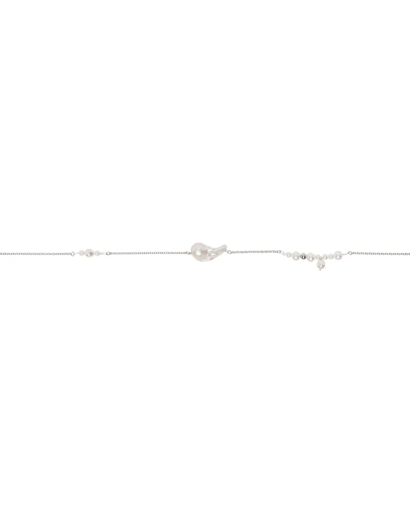 Justine Clenquet Silver Debra Belt Palladium