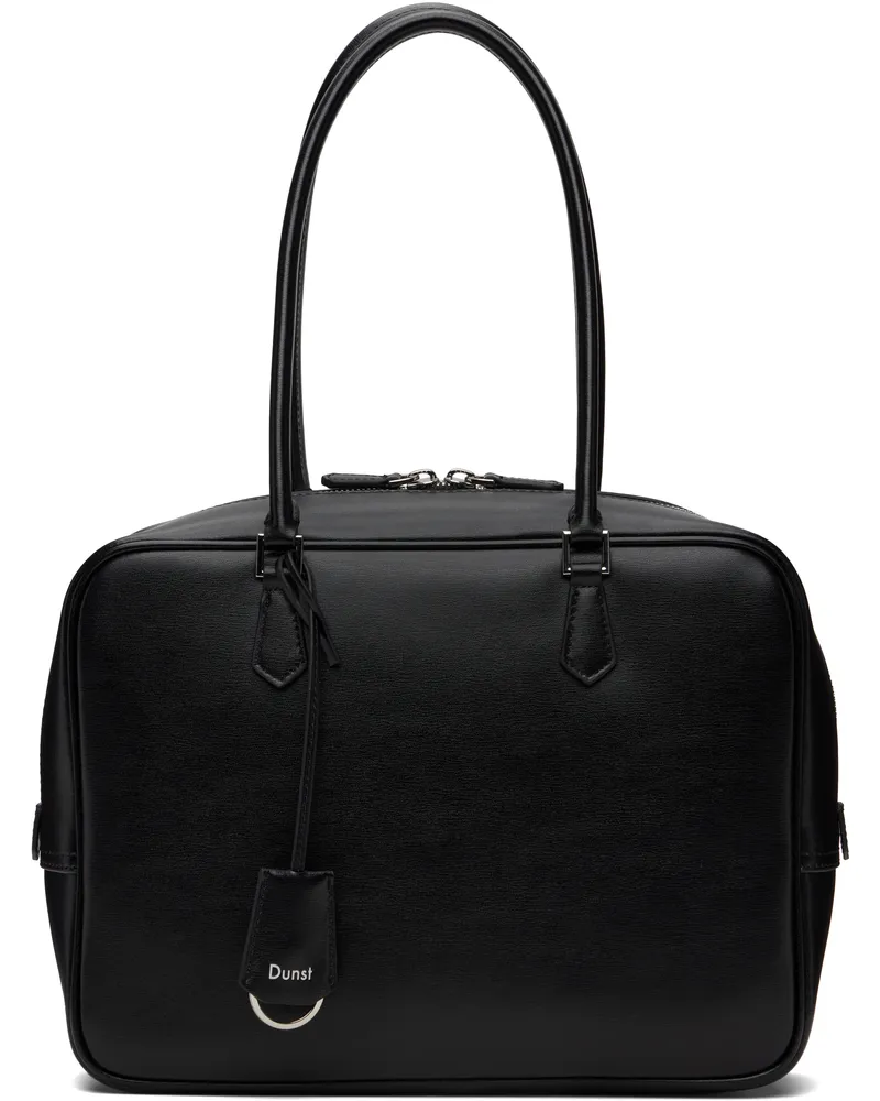 Dunst Black Classic 28 Leather Bag Black