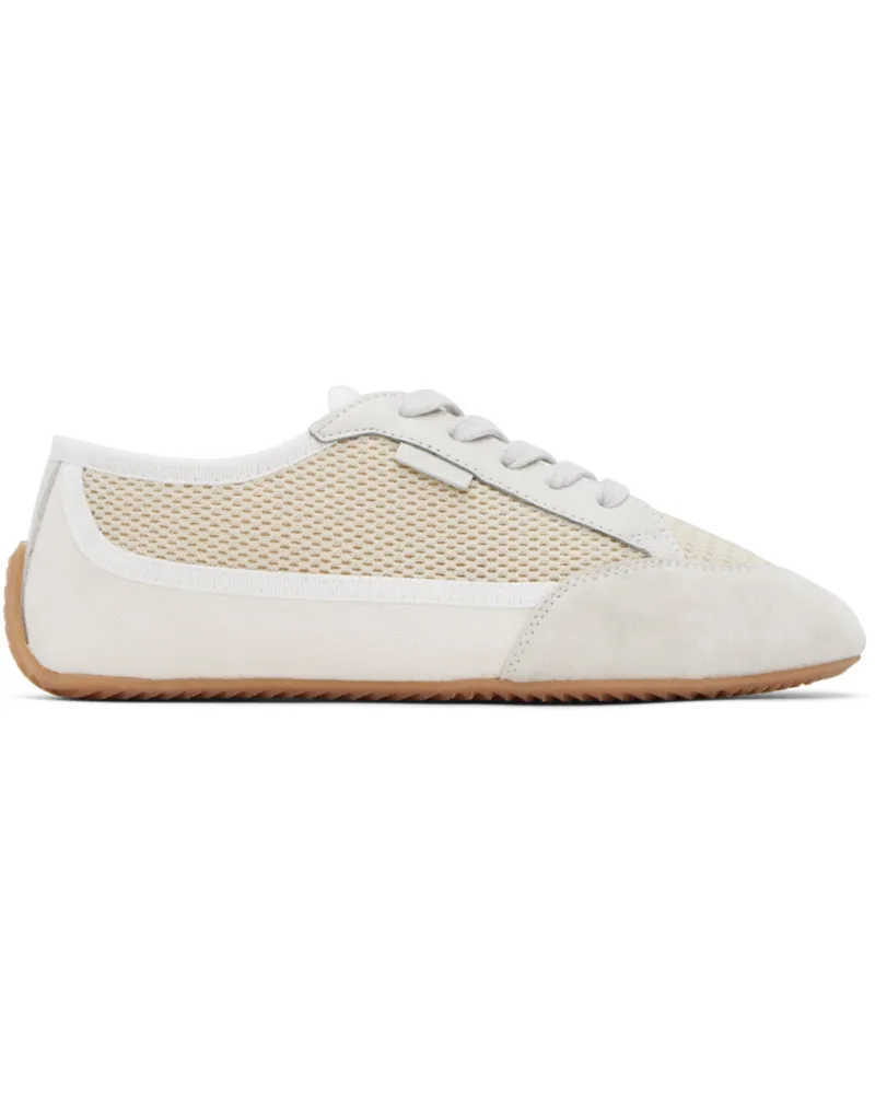 The Row Off-White Bonnie Sneakers Ivory