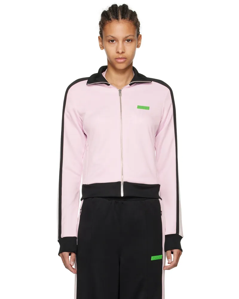 Ganni Pink Sporty Track Jacket 099