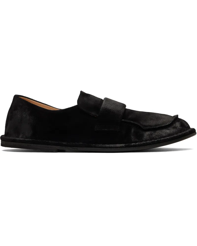 Marsèll Black Filo Loafers Black