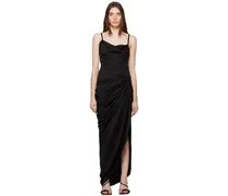 Black Le Papier 'La Robe Saudade' Maxi Dress