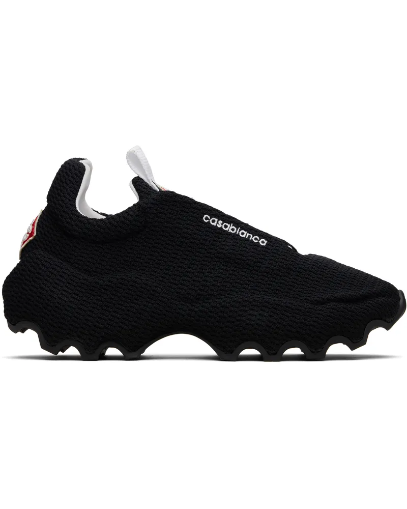 Casablanca Paris Black Arch Sneakers Black