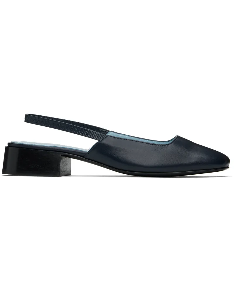 NICOLE SALDAÑA Black Paz Heels Black