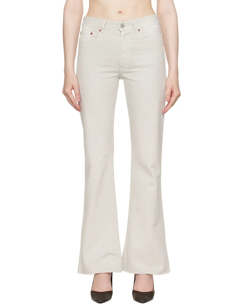 Maison Margiela Off-White 5 Pockets Jeans 101