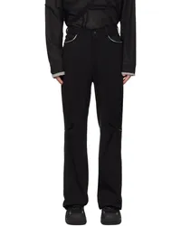 KIKO KOSTADINOV Black Ohne K-Dart Trousers Crow