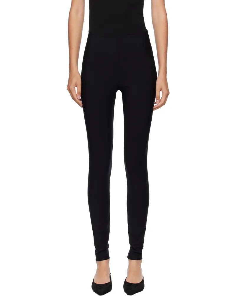 Wolford Black Scuba Leggings 7005