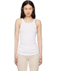 BITE Studios White Transparent Tank Top White