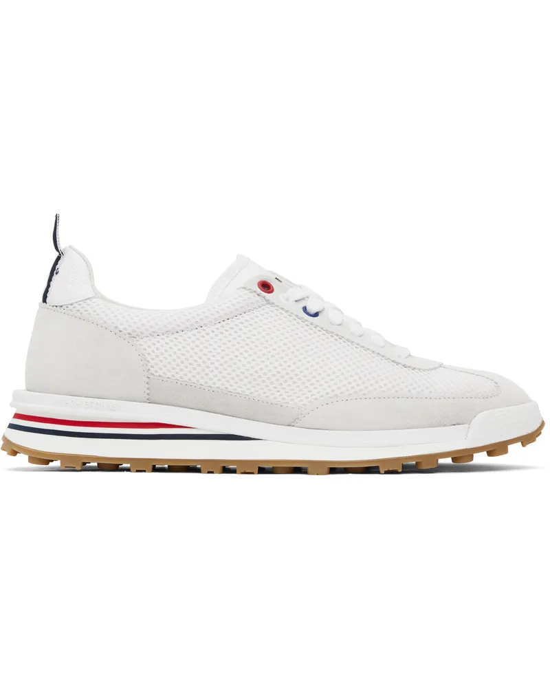 Thom Browne White Nylon Tech Sneakers 100