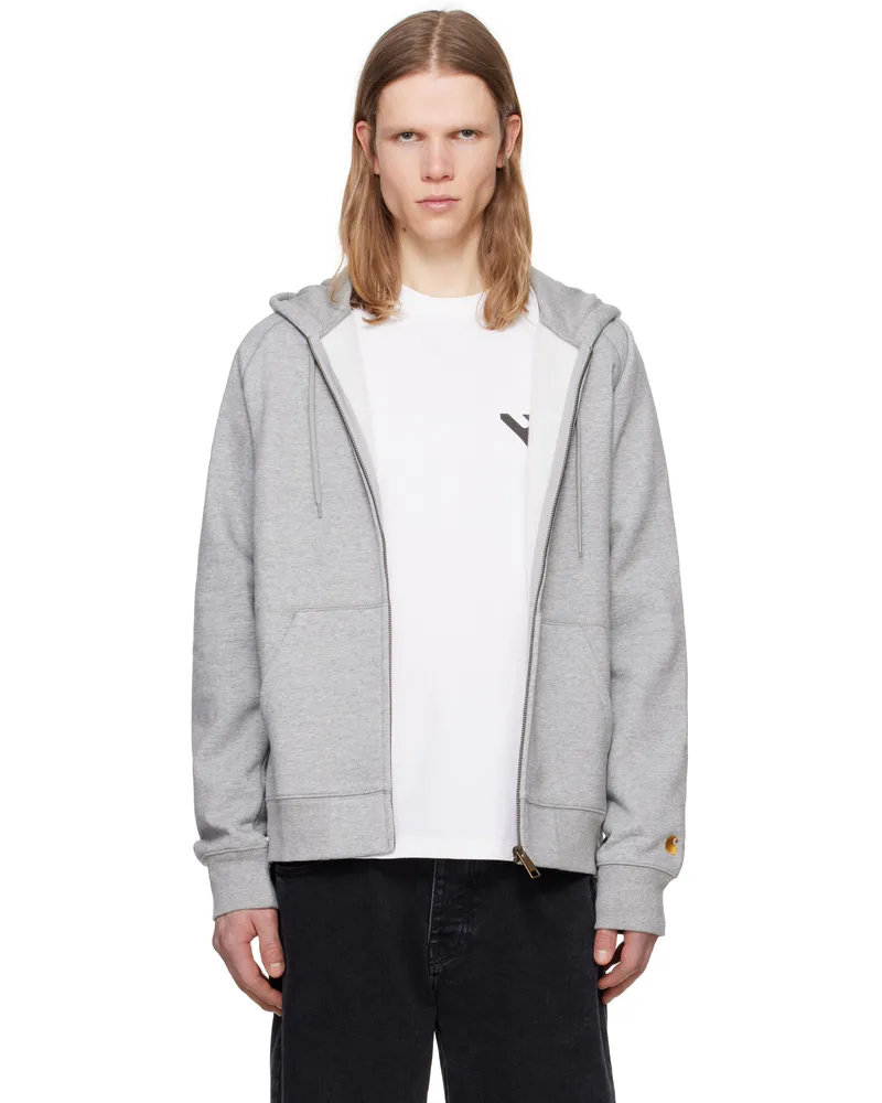 Carhartt WIP Gray Chase Hoodie 00mxx