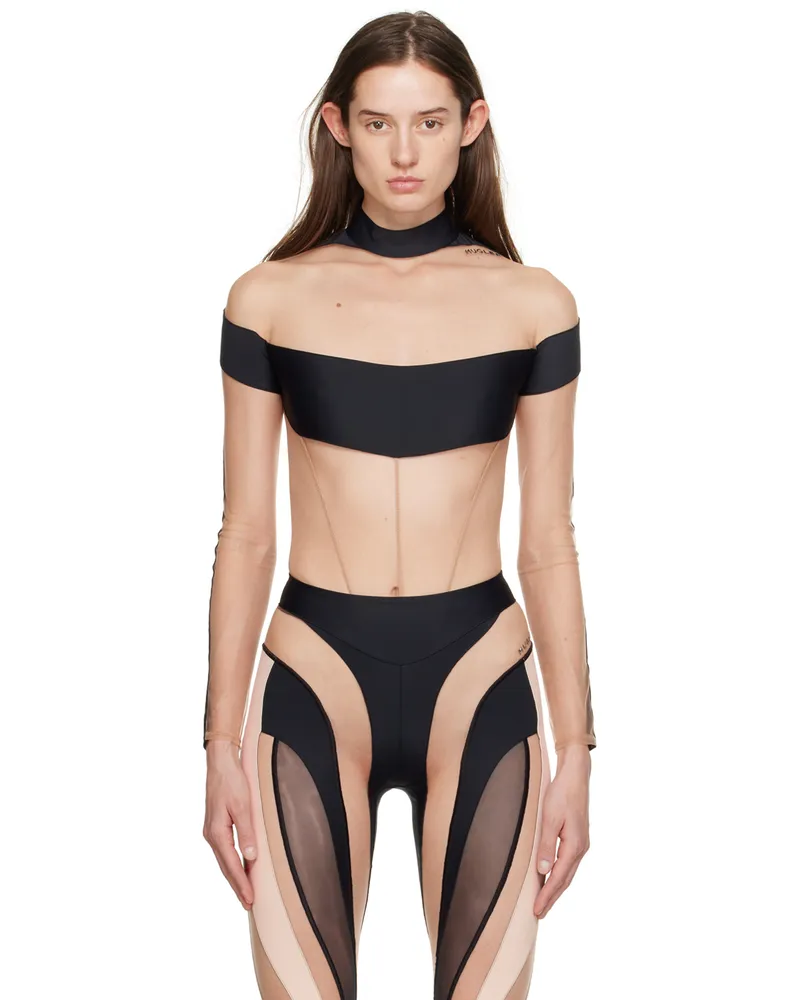 Thierry Mugler Black Illusion Bodysuit 19991