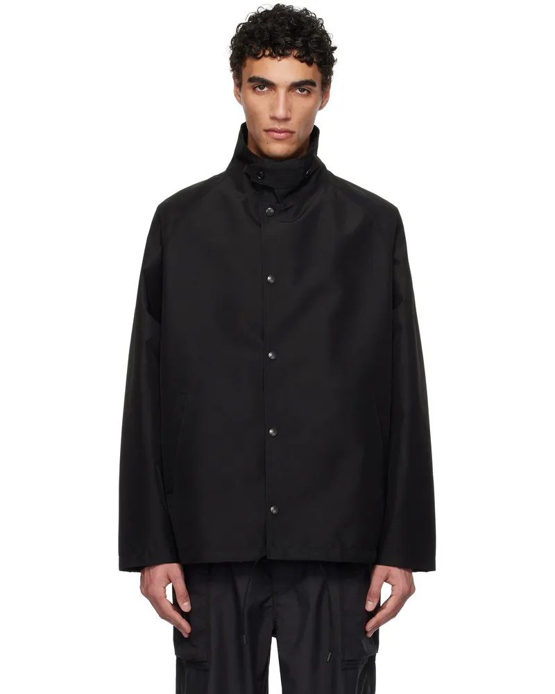 nanamica Black 2L GORE-TEX Coach Jacket Black