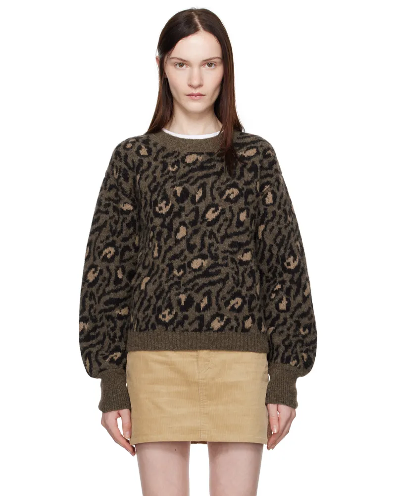 A.P.C. Brown Selena Sweater Caa