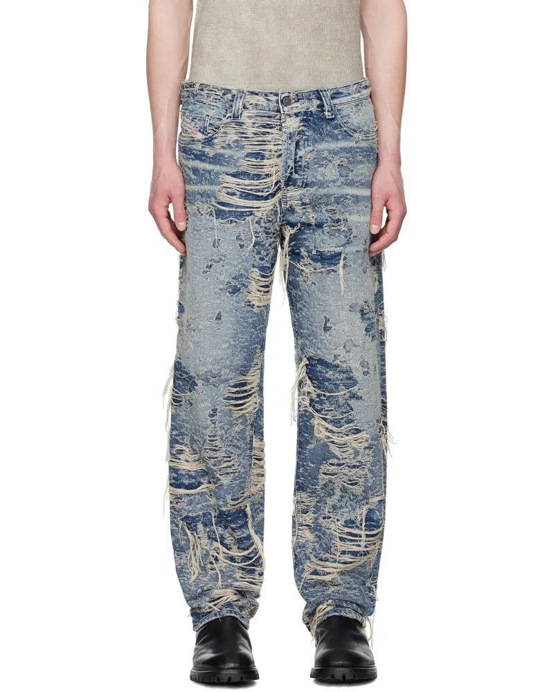Diesel Blue Regular 1988 D-Ark 09m04 Jeans 01