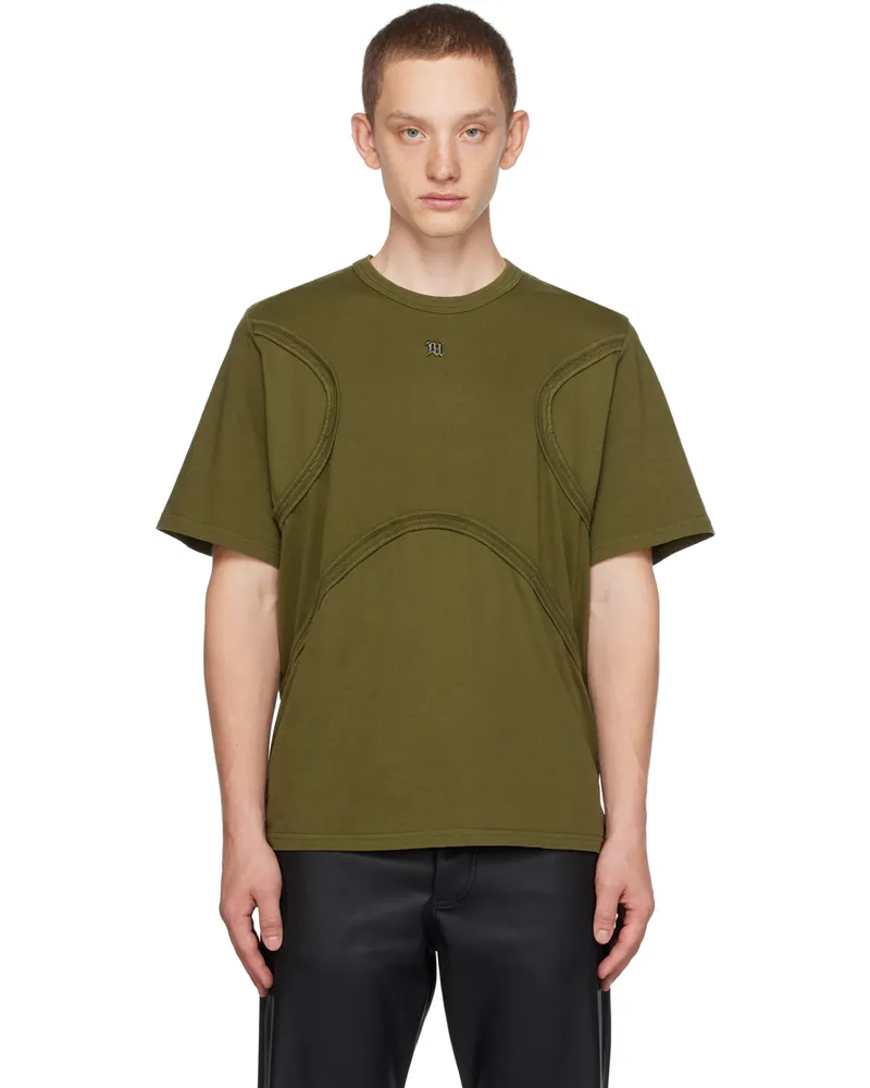 MISBHV Khaki X T-Shirt Grunge